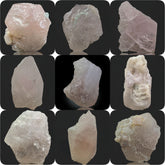 Etched Morganite Crystals Lot from Afghanistan