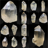 Smoky Quartz Crystals Lot from Pakistan – 420 g | 14 Pieces
