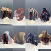 Red Brookite Crystals Lot from Baluchistan, Pakistan