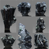 Black Tourmaline Cluster Lot from Pakistan