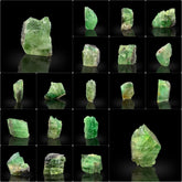 Diopside Crystals Lot from Afghanistan