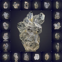 Diamond Quartz Crystal Lot from Pakistan
