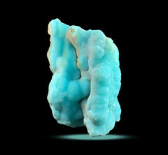 Natural Blue Aragonite Specimen from Baluchistan, Pakistan