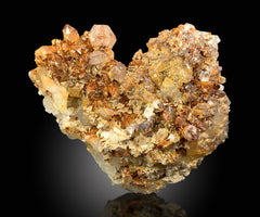 Iron Coated Quartz Crystals Lot from Pakistan – 1,490 g | Lot of 6