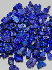 Drilled Lapis Lazuli Rough from Afghanistan – 250 g Jewelry Making Lot