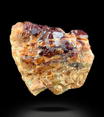 Almandine Garnet Crystals on Matrix from Skardu, Pakistan