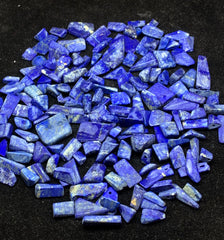 Drilled Lapis Lazuli from Afghanistan – 214 g Mineral Lot