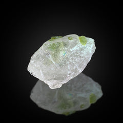 Green Tourmaline on Matrix Specimen from Afghanistan