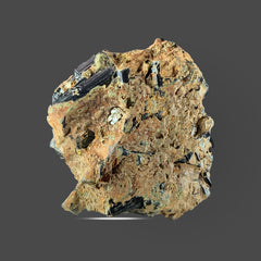 Schorl Tourmaline Cluster on Matrix Specimens Lot from Skardu, Pakistan