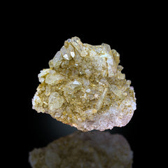 Iron Oxide Quartz Cluster on Matrix from Pakistan
