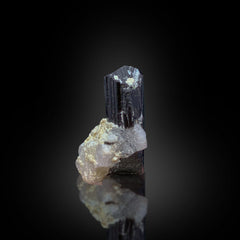 Schorl Tourmaline with Feldspar from Skardu, Pakistan