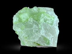 Green Tourmaline with Quartz Lot from Afghanistan – 100 g | Lot of 9