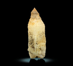 Natural Iron Coated Quartz Cluster on Matrix from Pakistan
