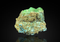 Peridot on Matrix Specimen Lot from Pakistan – 7 Pieces