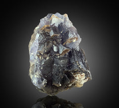 Natural Fluorite with Calcite Specimen from Baluchistan, Pakistan