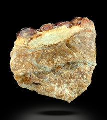 Almandine Garnet Crystals on Matrix from Skardu, Pakistan