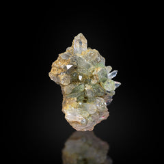 Chlorite Quartz Cluster on Matrix from Baluchistan, Pakistan