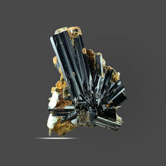 Schorl Tourmaline Cluster on Matrix Specimens Lot from Skardu, Pakistan