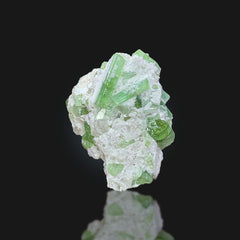 Green Tourmaline Quartz Specimen Lot from Pakistan