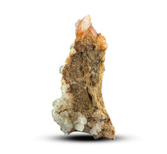 Natural Iron Coated Quartz Cluster from Pakistan