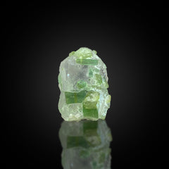 Green Tourmaline on Matrix Specimen from Afghanistan