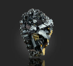 Natural Schorl Tourmaline Cluster on Matrix from Skardu, Pakistan