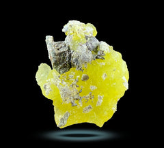 Yellow Brucite Crystals Specimen from Baluchistan, Pakistan