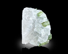 Bi-Color Tourmaline with Quartz Lot from Afghanistan – 254 g 7 Pieces