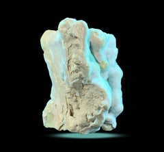 Natural Blue Aragonite Specimen from Baluchistan, Pakistan