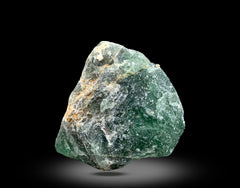 Etched Green Fluorite Crystals with Schorl Lot from Skardu