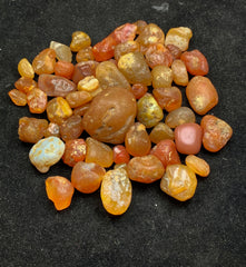Agate Quartz from Pakistan – 265 g Rough Agate Crystal Lot