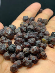 Almandine Garnet Crystals Rough Lot from Pakistan
