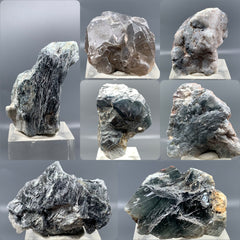 Black Rutilated Quartz Crystal Specimen Lot from Pakistan – 279 g