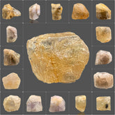 Scapolite Crystal Specimen Lot from Pakistan – 164 g