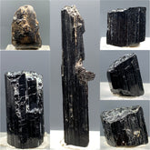Schorl Tourmaline Crystal Specimen Lot from Skardu, Pakistan – 116 g