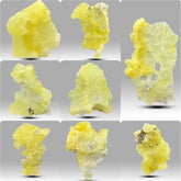 Yellow Brucite Crystal Specimen Lot from Pakistan – 126 g