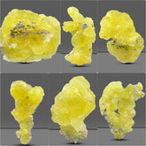 Yellow Brucite Crystals Lot from Baluchistan, Pakistan
