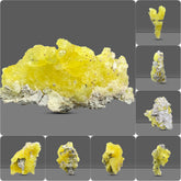 Yellow Brucite Crystals Specimen Lot from Baluchistan, Pakistan