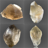 Smoky Quartz Specimen Lot from Pakistan – 916 g | 4 Pieces