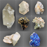 Mix Minerals Specimen Lot – 2218 g | 8 Pieces