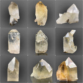 Smoky Quartz Specimen Lot from Pakistan – 1288 g | 9 Pieces