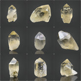 Citrine Quartz Specimen Lot from Pakistan – 437 g | 10 Pieces