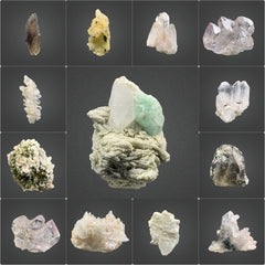 Mix Minerals Lot from Pakistan – 583 g | 12 Pieces