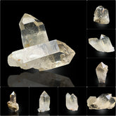 Citrine Quartz Specimen Lot from Pakistan – 847 g | 9 Pieces