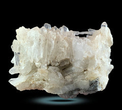 Natural Iron Coated Quartz on Matrix from Pakistan