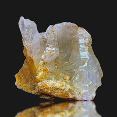 Iron Coated Quartz Crystal Cluster from Pakistan