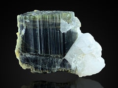 Green Cap Tourmaline with Quartz from Pakistan – 7 Piece Lot
