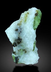 Faden Quartz Spinel Brucite Calcite Epidote Garnet Mixed Mineral Lot – 7 Pieces