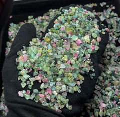 Pink & Green Tourmaline from Afghanistan – 382 g Mineral Lot