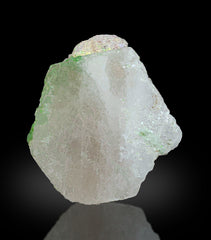 Morganite with Green Tourmaline from Afghanistan